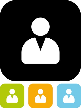 Man - Simple vector iconのイラスト素材