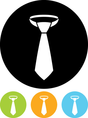 Necktie - Vector icon isolatedのイラスト素材