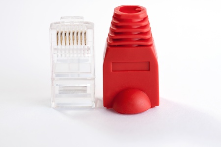 RJ45 - Plug Single  separate components 