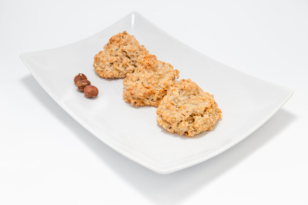 Cookies \\\\\\\"brutti ma buoni\\\\\\\" - made with hazelnut and honeyの写真素材