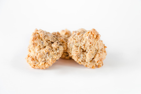 Cookies \\\\\\\"brutti ma buoni\\\\\\\" - made with hazelnut and honeyの写真素材