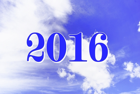 sky and  2016  background
