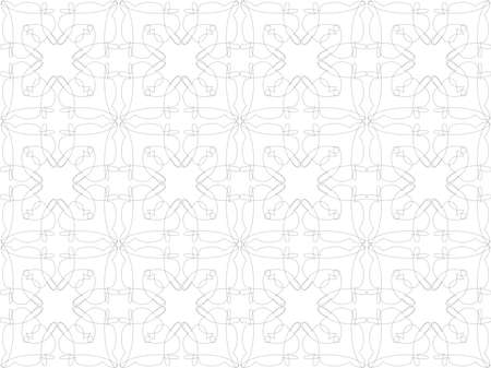 Seamless pattern design with floral background elements, beautiful ornamentsのイラスト素材