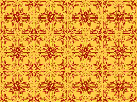 Seamless pattern design with floral background elements, beautiful ornaments