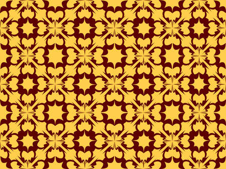 Seamless pattern design with floral background elements, beautiful ornaments