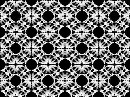 Seamless pattern design with floral background elements, beautiful ornamentsのイラスト素材