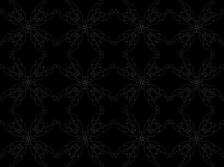 Seamless pattern design with floral background elements, beautiful ornaments