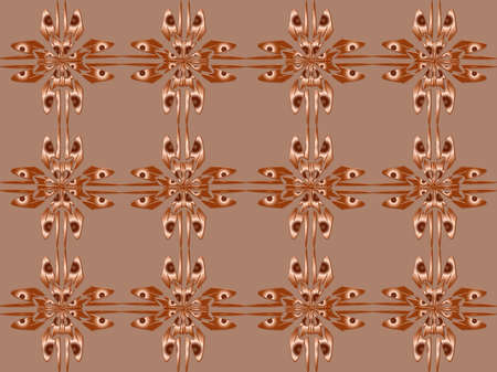 Seamless pattern design with floral background elements, beautiful ornaments