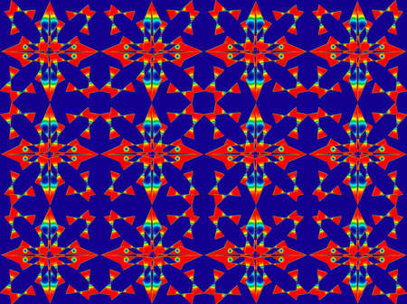 Seamless pattern design with floral background elements, beautiful ornaments