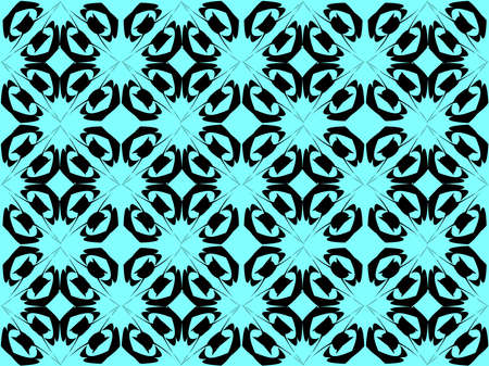 Seamless pattern design with floral background elements, beautiful ornamentsのイラスト素材