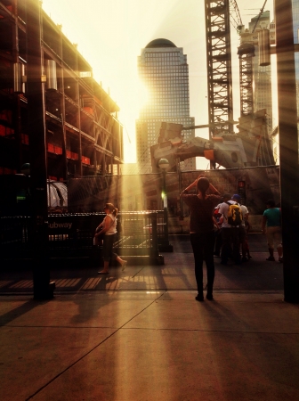 Sunset at World Trade Center