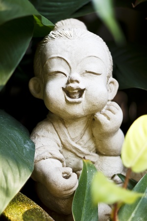 smiling puppet の写真素材