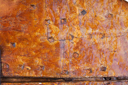 Rusty metal textureの写真素材