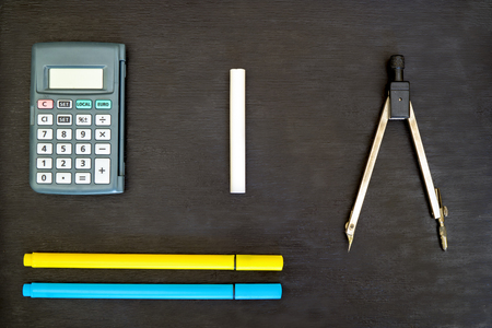 School accessoriesの写真素材