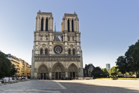 Notre Dame de Parisの写真素材