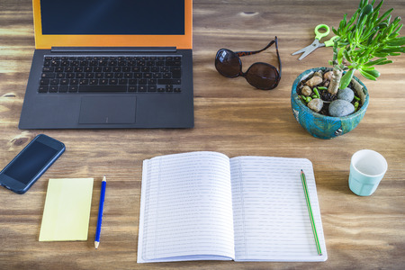 Worker or student desktop