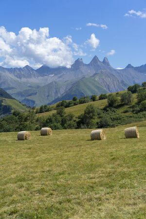 French Alps sceneryの写真素材