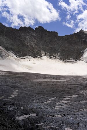 French Alps Glacier. Ecrins National Park, Franceの写真素材