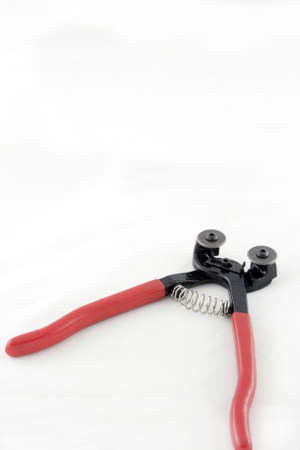 An isolated picture of tile cutter used for mosaicsの写真素材