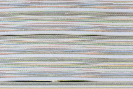 Abstract detail color and layer of book paper pages thick.