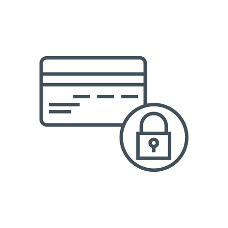 Secure transfer icon suitable for info graphics, websites and print media. Vector icon.のイラスト素材