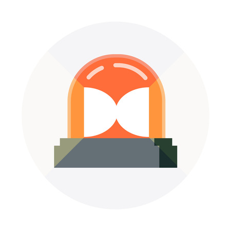 Alert theme, flat style, colorful, vector icon for info graphics, websites, mobile and print media.のイラスト素材
