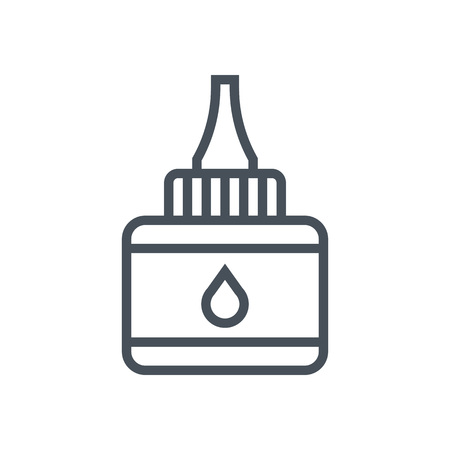 Glue icon suitable for info graphics, websites and print media and  interfaces. Line vector icon.のイラスト素材