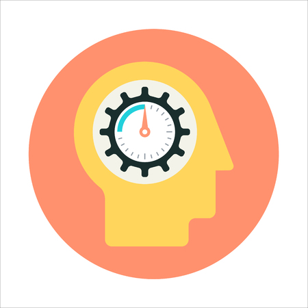 Performance theme, flat style, colorful, vector icon set for info graphics, websites, mobile and print media.のイラスト素材