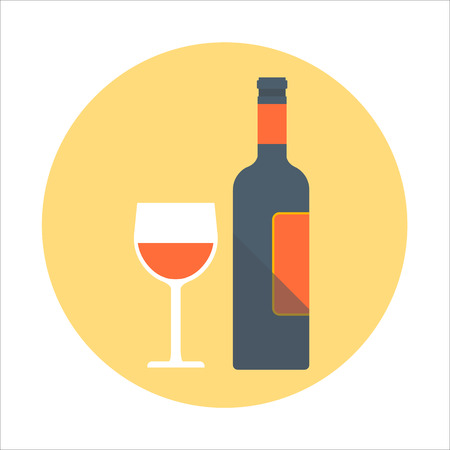 Restaurant theme, flat style, colorful, vector icon for info graphics, websites, mobile and print media.のイラスト素材