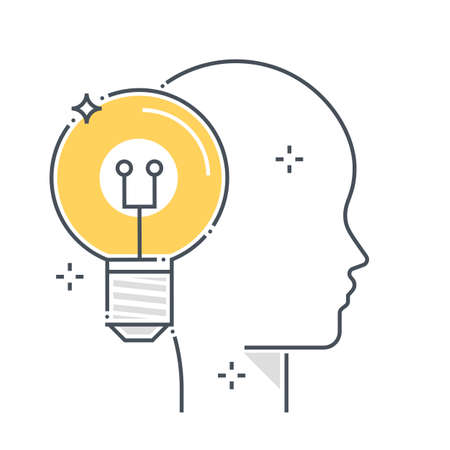 Budget cut related color line vector icon, illustration. The icon is about money box, Piggy bank, banking, accounting, investment, funds. The composition is infinitely scalable.のイラスト素材