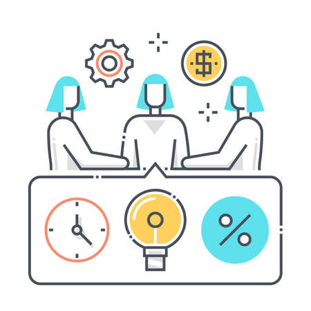 Waste water related color line vector icon, illustration. The icon is about sea, ocean, pollution, bottle, sewage, environment. The composition is infinitely scalable.のイラスト素材