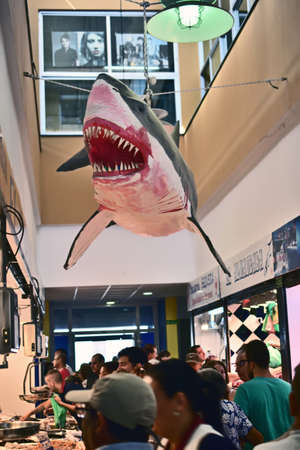 isla cristina market in huelva, spainのeditorial素材