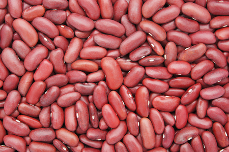 Close-up and detail of red bean backgroundの写真素材