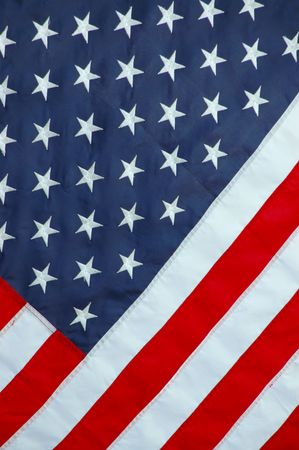 Patriotic Background Image of an American Flagの写真素材