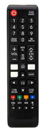 Isolated Remote Control For A Modern Smart TVの写真素材