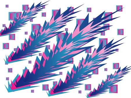Abstract organic formsの写真素材
