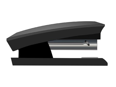 Black staplerの写真素材