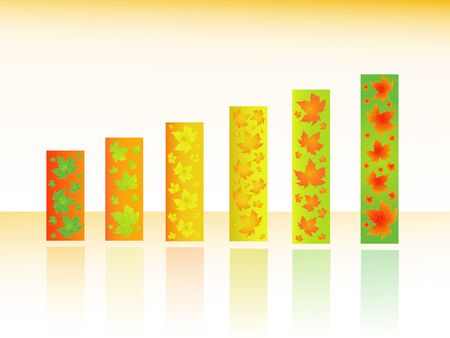 Graph of successの写真素材