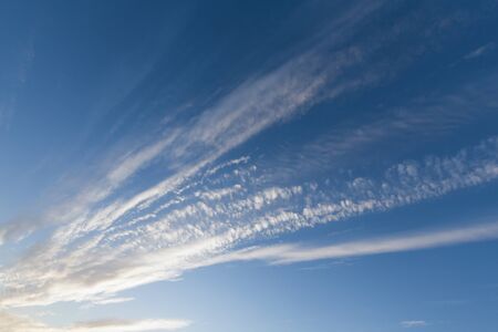Beautiful clouds and sky background over England UKの写真素材