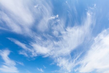 Beautiful clouds and sky background over England UKの写真素材