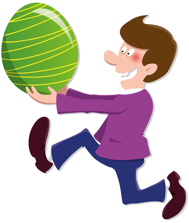 happy easterのイラスト素材