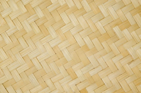 Bamboo basket texture for use as backgroundの写真素材