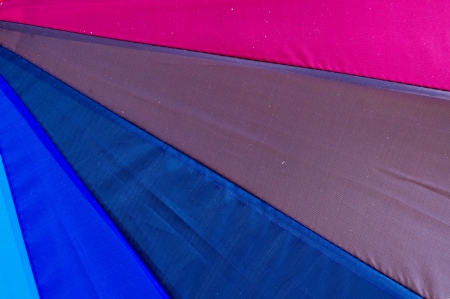 Colorful rainbow umbrellaの写真素材