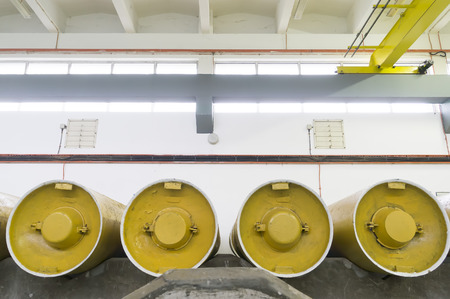 Chlorine storage areaの写真素材