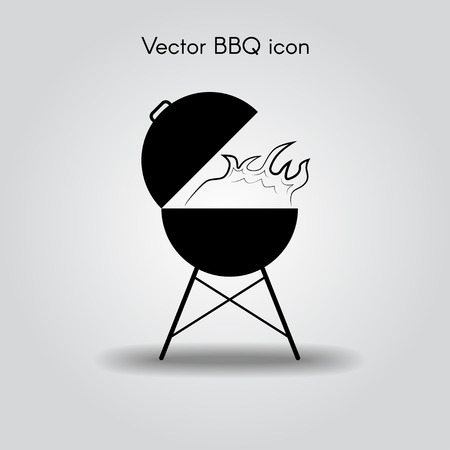 Vector bbq Iconのイラスト素材