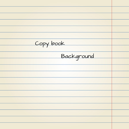 Note paper background. Vector illustration. Copy bookのイラスト素材