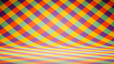 Empty Blank Colorful Striped Pattern Studio Background