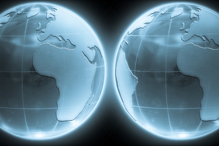 The globe is incredible, fantastic composition and atmosphereの写真素材