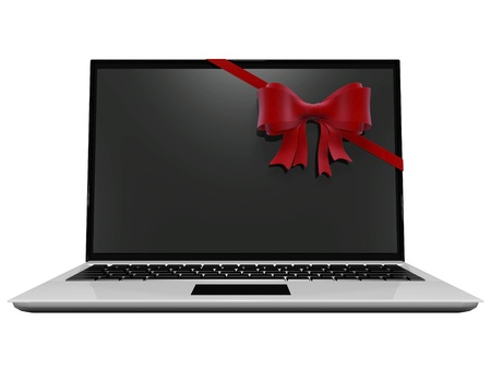 Image of computer technology on a white background isolatedの写真素材