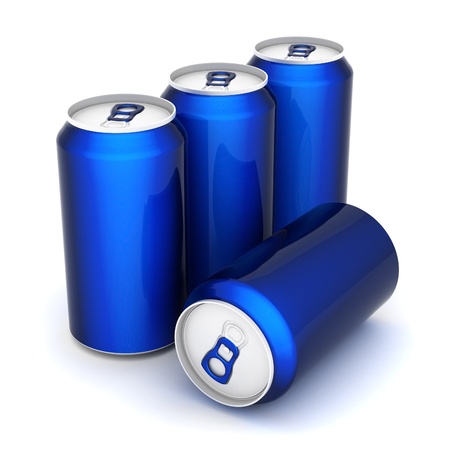 Image sealed aluminum can with a drinkの写真素材